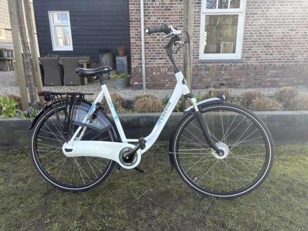 Als nieuw, Gazelle Orange damesfiets nexus 8 h57