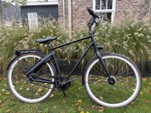 Als nieuw, Cortina Blau herenfiets nexus 7 h53 Belt Drive