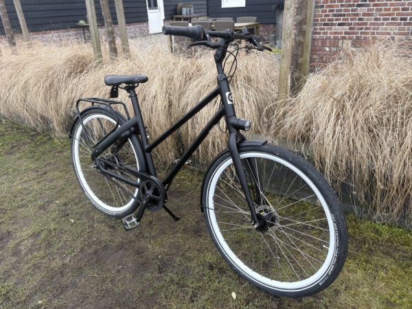 Als nieuw, Cortina Blau damesfiets nexus 7 h56 belt drive - Afbeelding 3