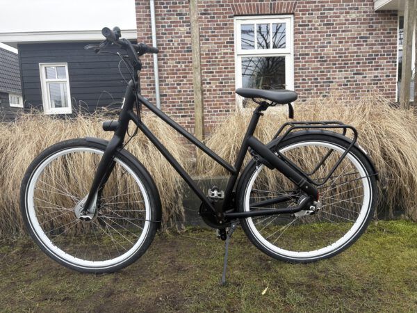 Als nieuw, Cortina Blau damesfiets nexus 7 h56 belt drive - Afbeelding 8